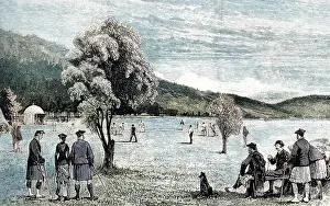 Abergeldie: A Cricket Match at Balmoral