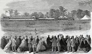 Viceregal: Cricket match at Dublin in 1866