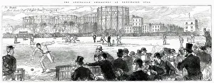 Wickets: CRICKET AT THE OVAL 1880