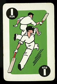 Bats: Cricket - Run-It-Out card game - 1 Run