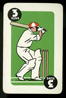 Bats: Cricket - Run-It-Out card game - 3 Runs