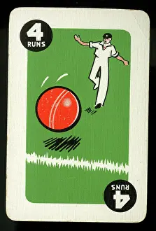 Boundary: Cricket - Run-It-Out card game - 4 Runs