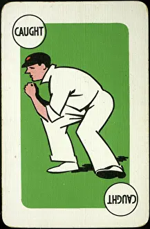 Cricketer: Cricket - Run-It-Out card game - Caught