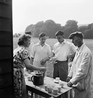 Whitsun: Cricket Tea
