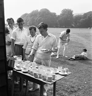 Whitsun: Cricket Tea