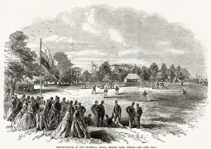 Jun24: Cricket at Viceregal Lodge, Dublin