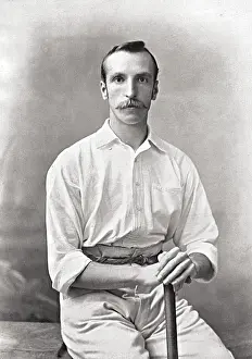Graham Hales Colllection: CRICKETER, A. WARD