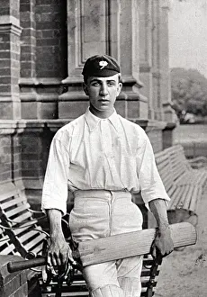 Graham Hales Colllection: CRICKETER, DENTON
