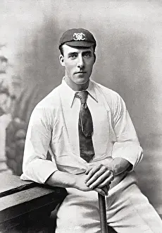 Graham Hales Colllection: CRICKETER, E. SMITH