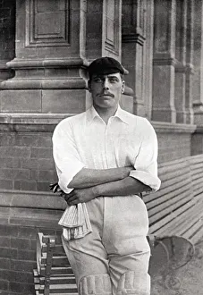 Graham Hales Colllection: CRICKETER, PIKE