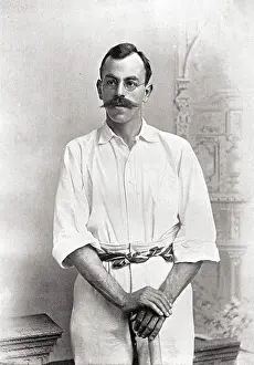 Graham Hales Colllection: CRICKETER, THORNTON