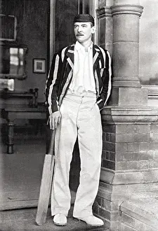 Graham Hales Colllection: CRICKETER, WEBBE