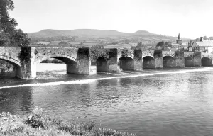 C1960: Crickhowell, the Bridge c1960