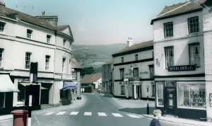 Crickhowell: Crickhowell, High Street c1965