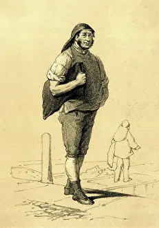 Sack: Cries of London, coal heaver