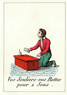 Boot: Cries of Paris - shoeshine boy
