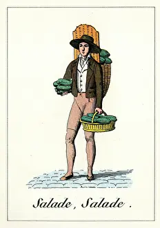 Salad: Cries of Paris - vegetable seller