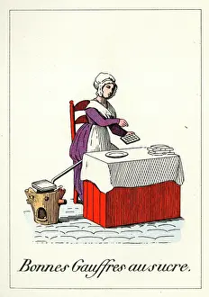 Waffle: Cries of Paris - waffle seller
