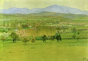 Bilibin: The Crimea. The Baidar Valley