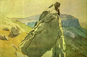 Bilibin: The Crimea. Mountain Peaks