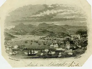 Explosions: Crimean War, attack on Sebastopol
