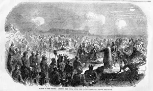 Engagement: Crimean War, burying the dead after Sebastopol