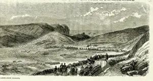 Tents: Crimean War, position of Allies around Balaclava