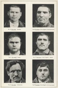 Revealed: CRIMINAL TYPES/LOMBROSO