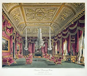 Pynes: The Crimson Drawing Room, Carlton