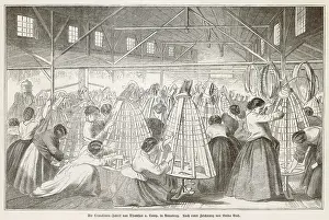 Template: Crinoline Manufacture