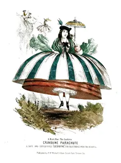 Stripey: Crinoline Parachute
