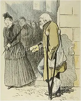 Shuffle: CRIPPLE OUTSIDE CHURCH