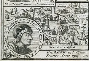 Conqueror: Cristobal de Olid (1488-1524). Spanish conqueror. Engraving