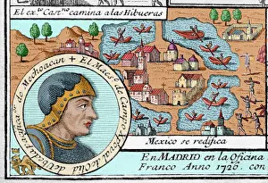 Conqueror: Cristobal de Olid (1488-1524). Spanish conqueror. Colored en
