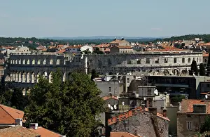 Pula: Croatia. Pula. City panorama