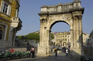 Imperium: CROATIA. Pula. Triumphal Arch of the Sergi or