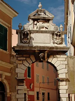 Istria: Croatia. Rovinj. Gate