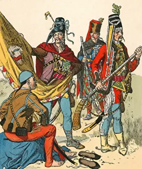 1724: Croatian Pandurs, 1724