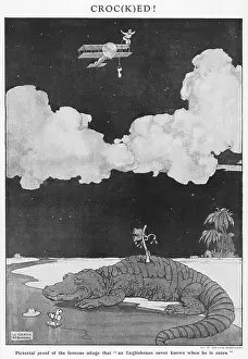 Croc: Croc(k)ed! by William Heath Robinson