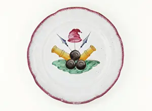 Pike: Crockery. Plate. Paris, Musee Carnavalet
