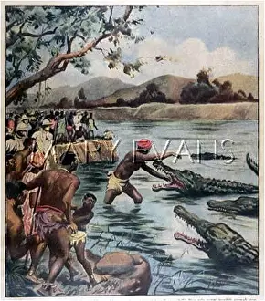 Nyanza: CROCODILE CHARMER