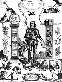 Faithorne: Cromwell, Oliver, 25.4.1599 - 3. 9.1658, full