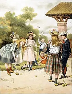 Battledore: CROQUET AT PARTY