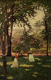 Recreational: The Croquet Players