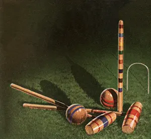 Croquet: Croquet Set in Shadow