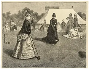 Croquet: Croquet - Wimbledon - 1870