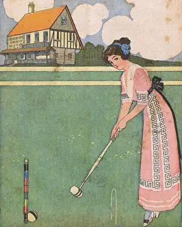 Croquet: Croquet Winner 1913