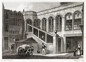 Bishopsgate: Crosby Hall 1830