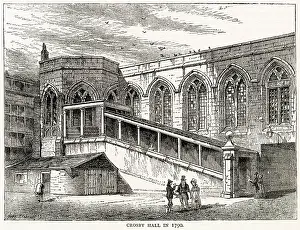 Bishopsgate: Crosby Hall, Bishopsgate, London