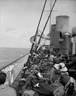 Newhaven: Cross-Channel ferry passengers